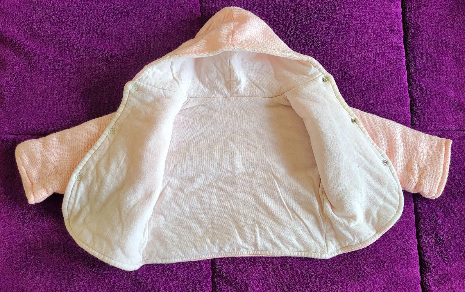 Casaco Malha, quente / Veste tricotée, tres chaude, 1-3meses/mois – photo 5